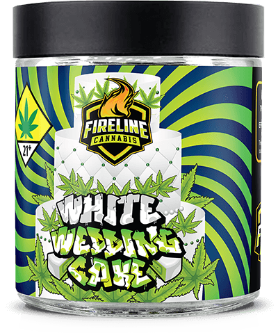 White Wedding Cake Marijuana Weed Pot Flower Bud